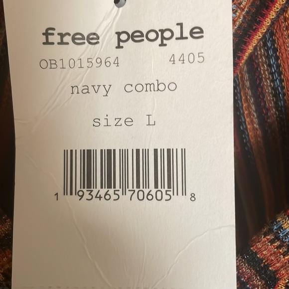 Free People Women’s (L) Autumn Nights Top - Picture 10 of 10